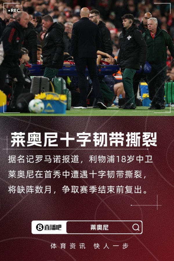 首秀ACL重伤！罗马诺：18岁莱奥尼前十字韧带撕裂 争取赛季末复出